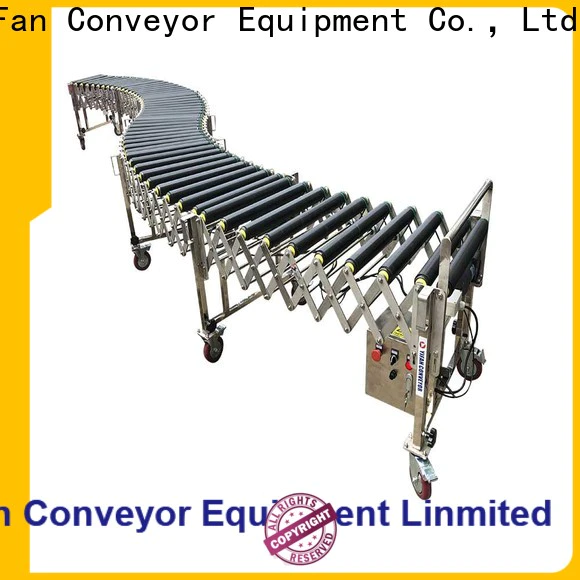 YiFan Conveyor coated adjustable height roller conveyor supply for storehouse