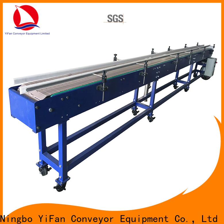 Custom chain drive conveyor system slat for business for cosmetics industry