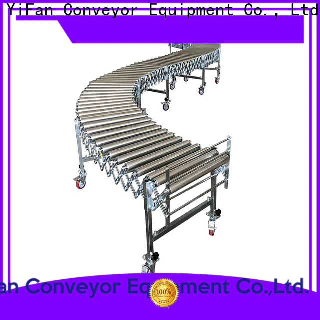 YiFan Conveyor Wholesale metal roller conveyor for business for industry