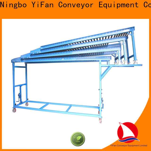 YiFan Conveyor conveyor stainless steel gravity roller conveyor supply for warehouse