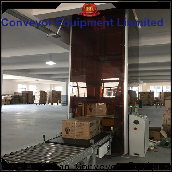 YiFan Conveyor Latest vertical lifting conveyor supply for workshop