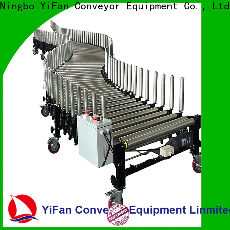 YiFan Conveyor durable angled roller conveyor manufacturers for workshop