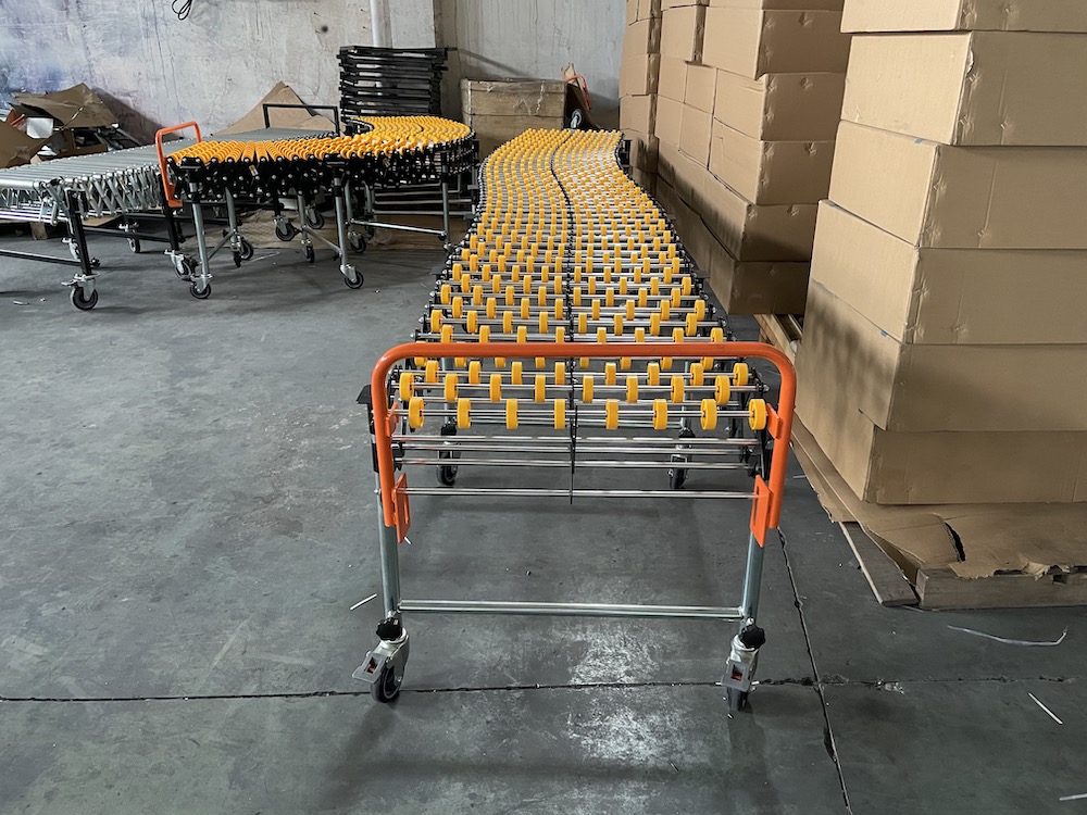 YiFan Conveyor New skate wheel conveyor manufacturers for storehouse-1