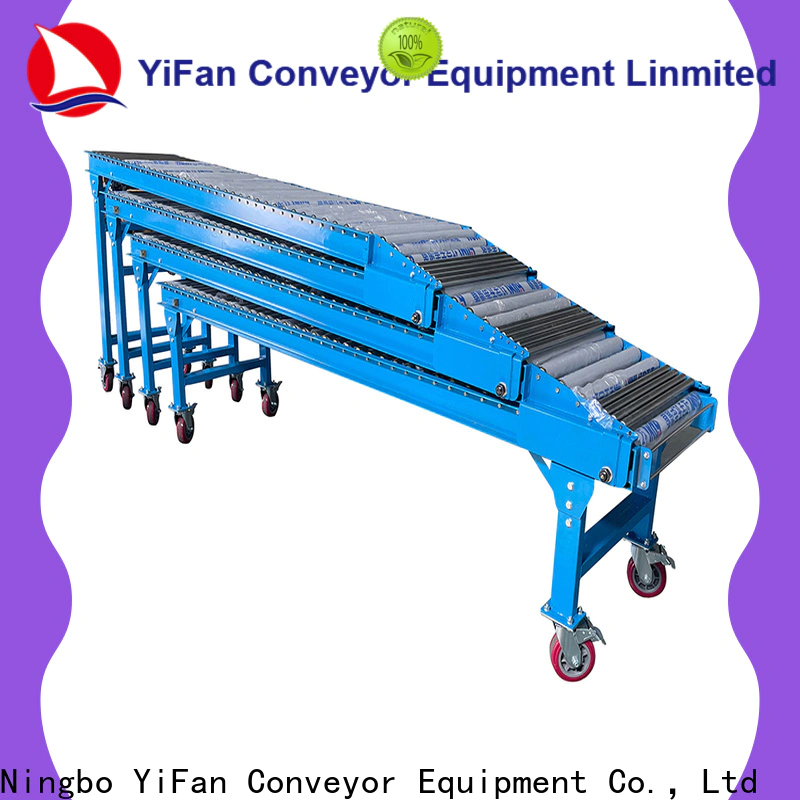 YiFan Conveyor sizes bag loading conveyors suppliers for grain transportation