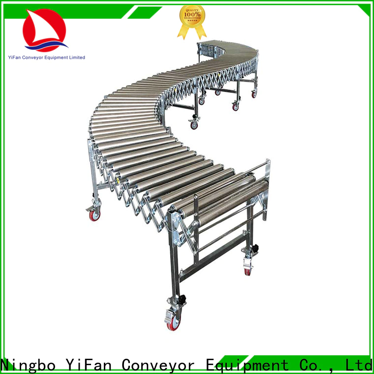 YiFan Conveyor Custom stainless steel roller conveyor company for industry