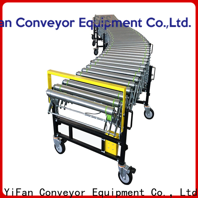 YiFan Conveyor powered v belt conveyor factory for workshop