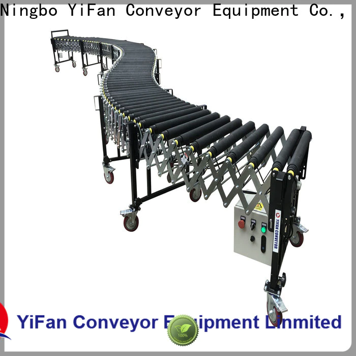 YiFan Conveyor Top floor roller conveyors supply for workshop