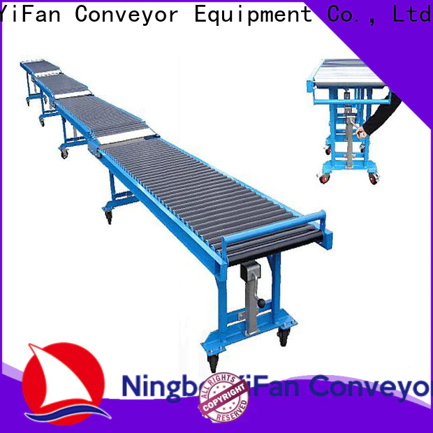 YiFan Conveyor Top pallet roller conveyor factory for grain transportation