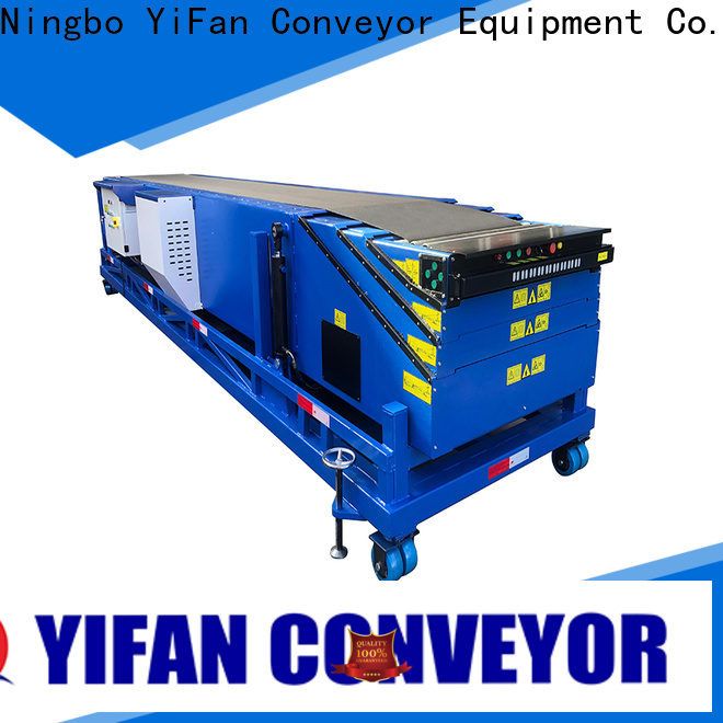 YiFan Conveyor unloading telescopic conveyor system suppliers for harbor