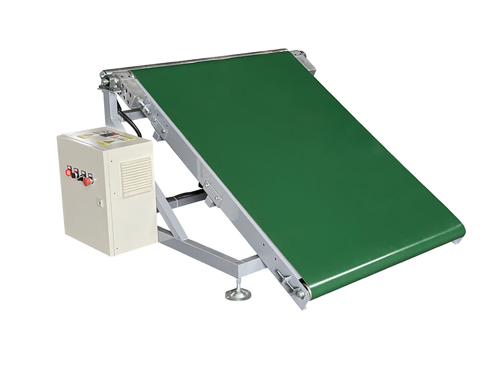 Portable and Adjustable Mini Belt Conveyor which can touch the floor