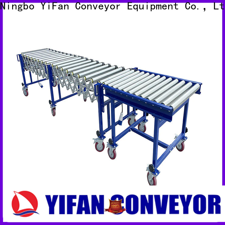 YiFan Conveyor Latest flexible expandable roller conveyor manufacturers for factory