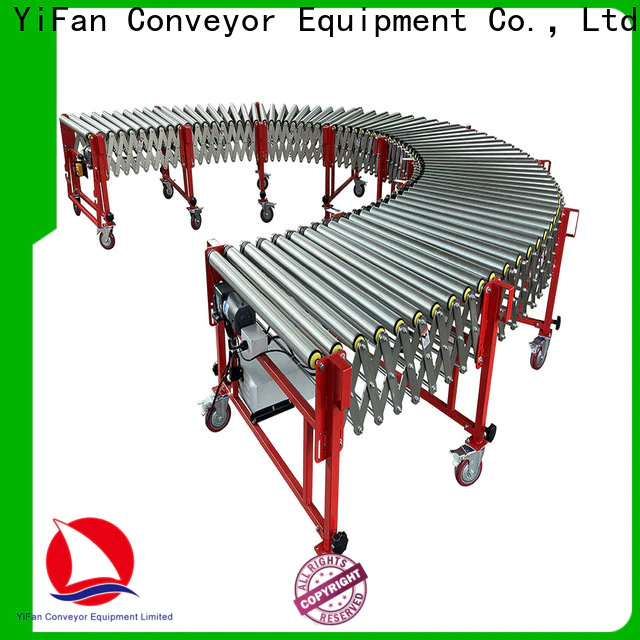 YiFan Conveyor rubber automated flexible conveyor manufacturers for warehouse