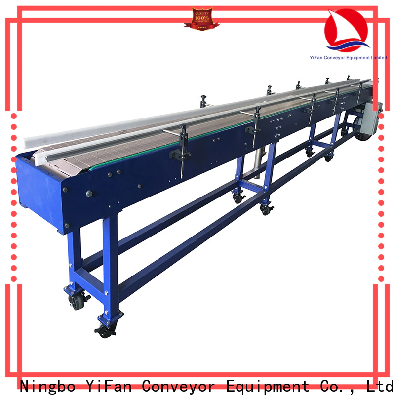 YiFan Conveyor Custom chain drive conveyor system factory for cosmetics industry