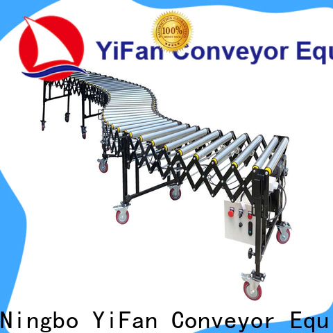 YiFan Conveyor New flexible powered roller conveyor company for dock