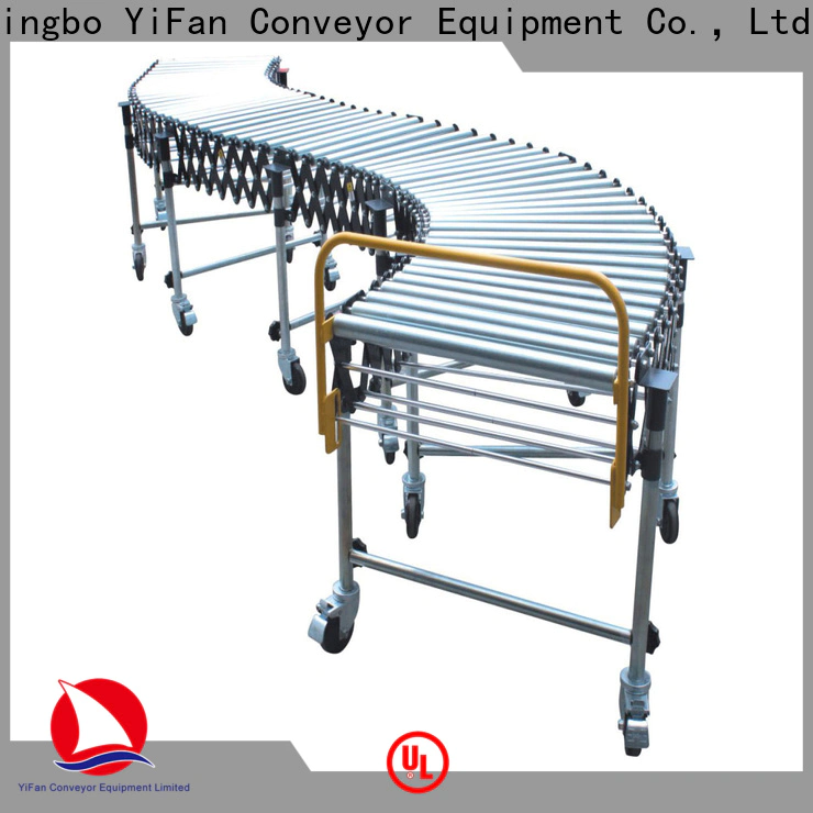 YiFan Conveyor Custom steel roller conveyor for business for warehouse logistics