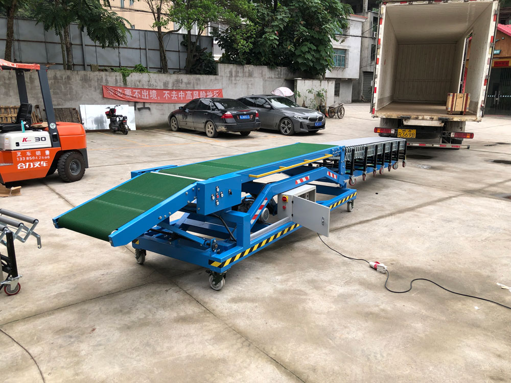 YiFan Conveyor Best belt conveyor for truck loading unloading manufacturers for warehouse-1