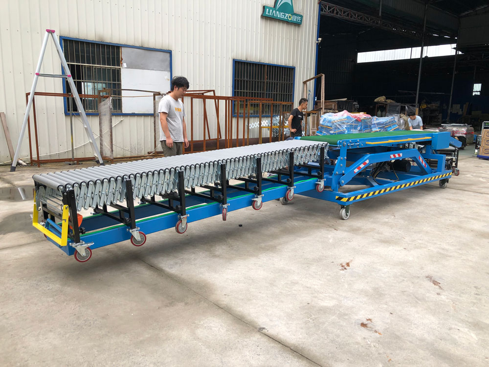 YiFan Conveyor Best belt conveyor for truck loading unloading manufacturers for warehouse-2