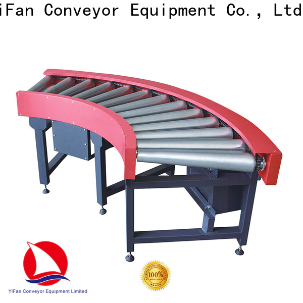 YiFan Conveyor 90 degree roller conveyor for business for workshop