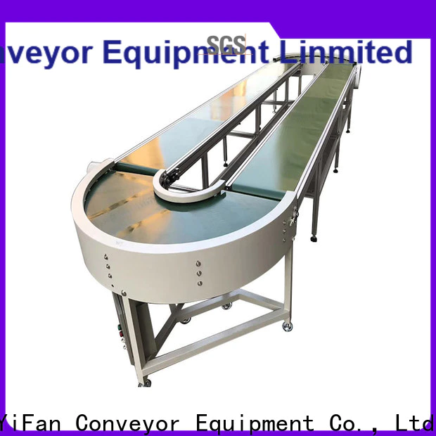 YiFan Conveyor 90 degree conveyor belt factory for workshop
