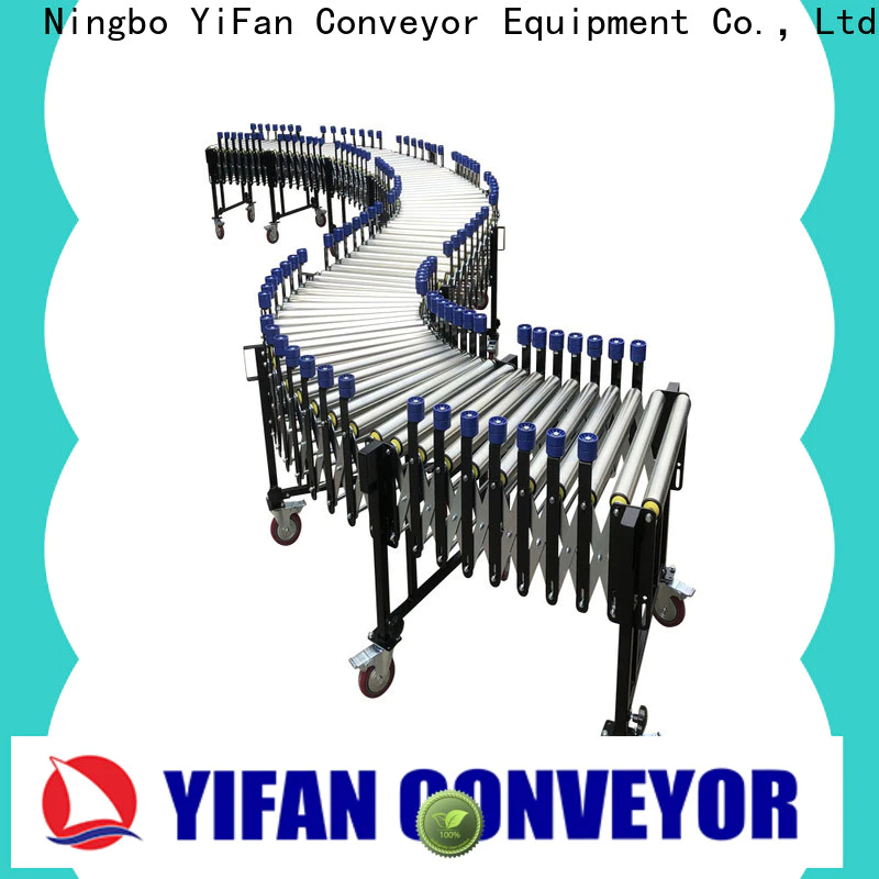 YiFan Conveyor duty stainless steel roller conveyor suppliers for industry