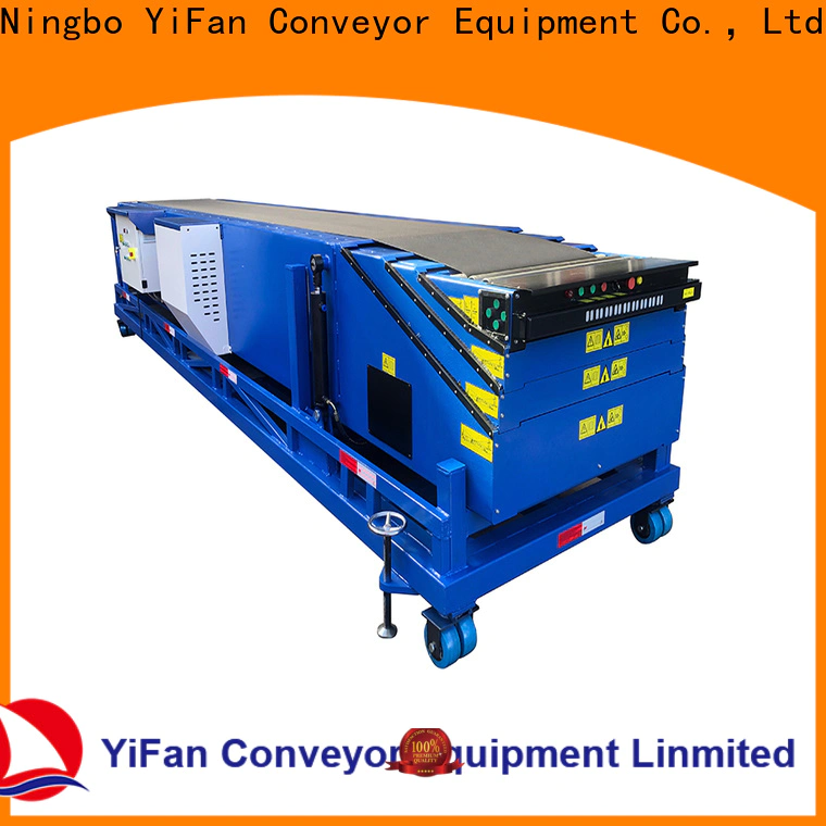 YiFan Conveyor belt telescopic conveyor system for business for warehouse