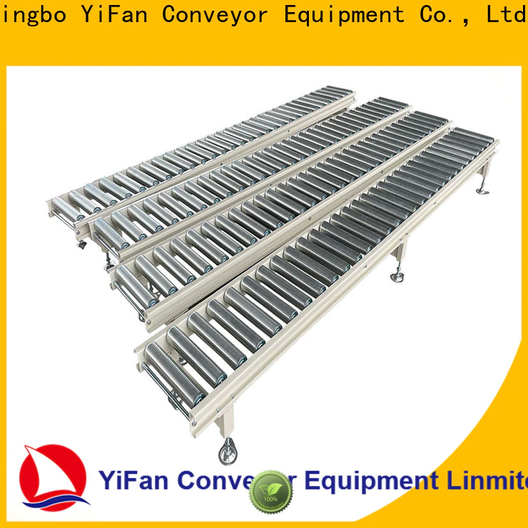 YiFan Conveyor Custom stainless steel gravity conveyor suppliers for factory
