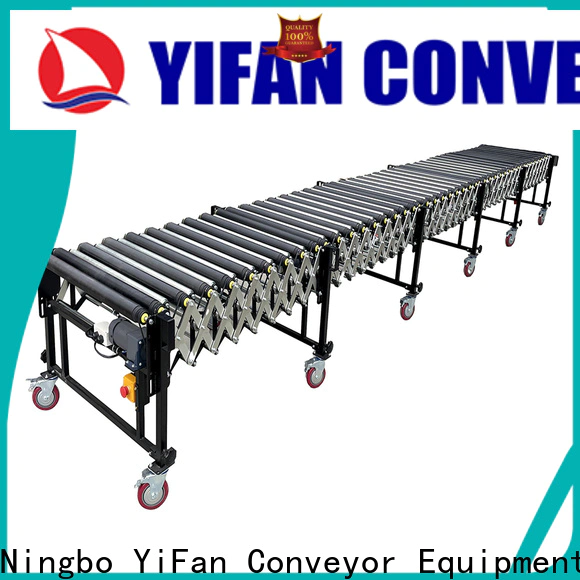 YiFan Conveyor conveyoro angled roller conveyor factory for warehouse