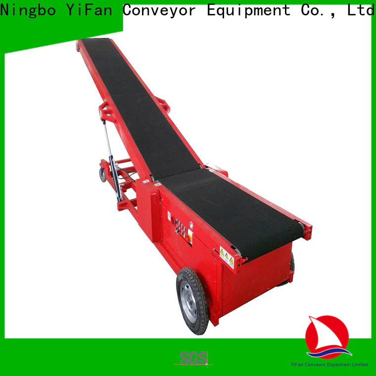 YiFan Conveyor 20ft truck unloading company for airport
