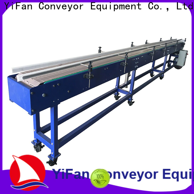 YiFan Conveyor stainless aluminum conveyor supply for beverage industry