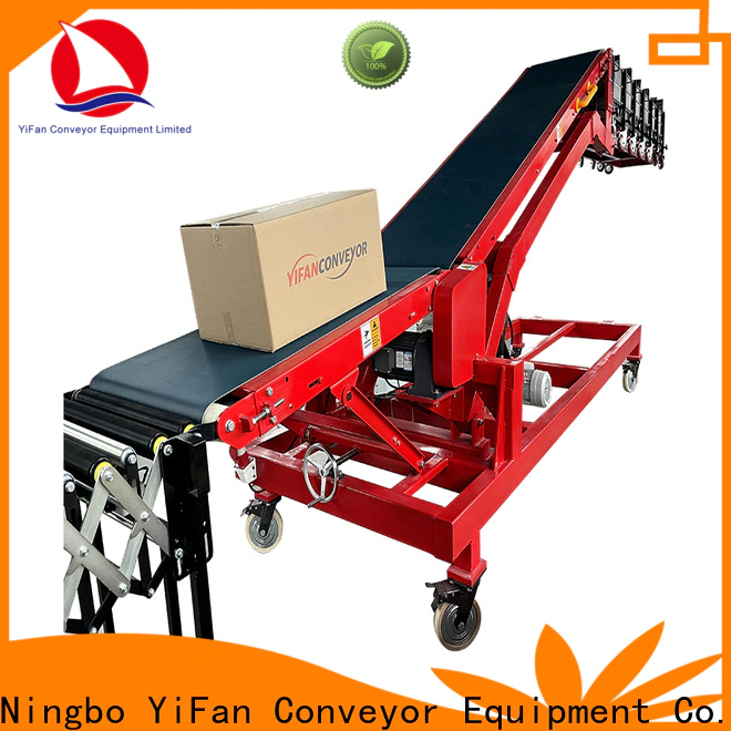 YiFan Conveyor Top container unloading conveyor manufacturers for dock