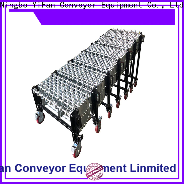 YiFan Conveyor Best skate wheel conveyor supply for workshop