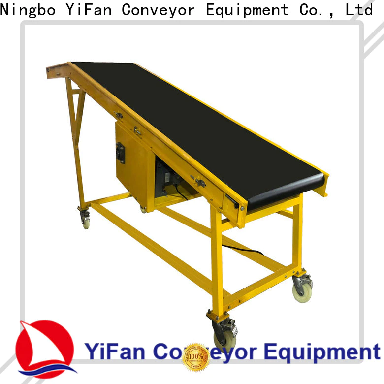 YiFan Conveyor container rollers for unloading trucks supply for factory