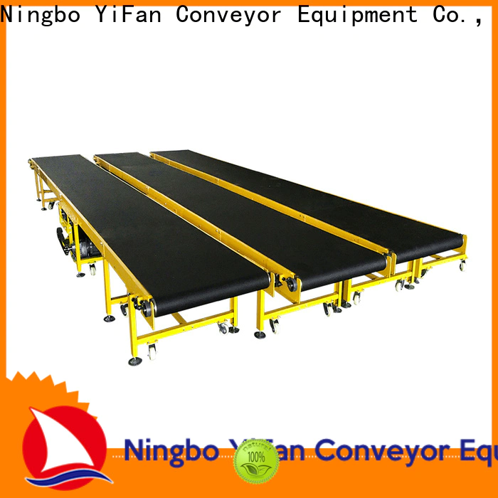 YiFan Conveyor aluminum concrete belt conveyor manufacturers for light industry
