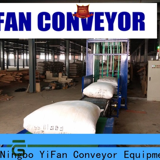 YiFan Conveyor Type Z vertical reciprocating conveyor company for harbor