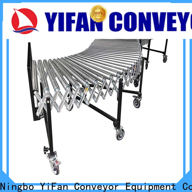 YiFan Conveyor pvc roller conveyor system manufacturers for warehouse logistics