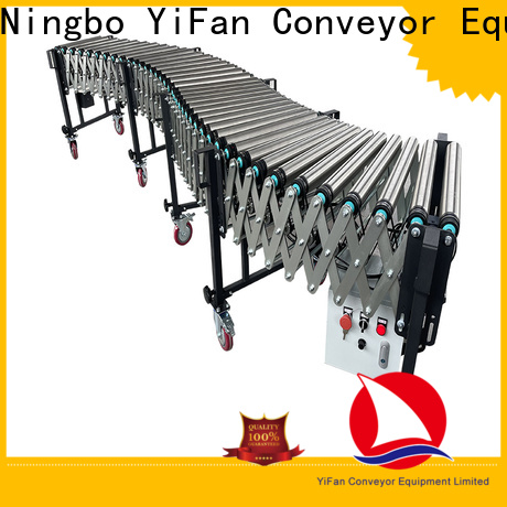 YiFan Conveyor Custom flexible gravity roller conveyor factory for storehouse