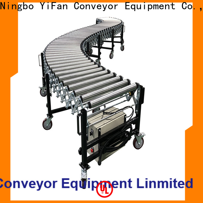 Custom 90 degree roller conveyor durable manufacturers for workshop