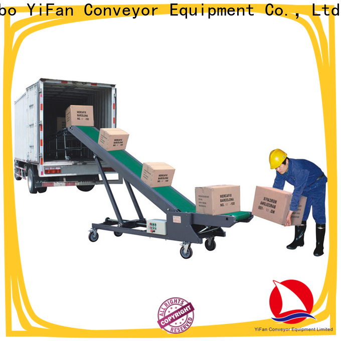YiFan Conveyor Custom container loading conveyor company for warehouse