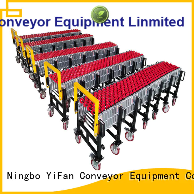 YiFan high quality flexible skate wheel conveyor with long service for storehouse