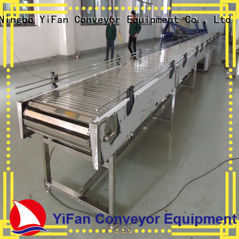 YiFan slat top chain conveyor popular for printing industry