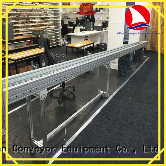 YiFan degree roller conveyor manufacturer for workshop