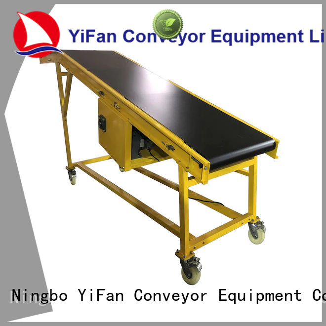 YiFan van truck unloading conveyor company for warehouse
