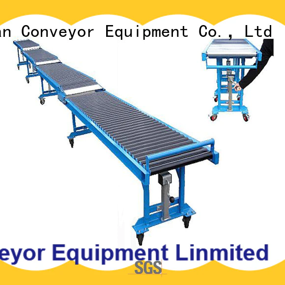 YiFan high performance portable roller conveyor factory price for grain transportation
