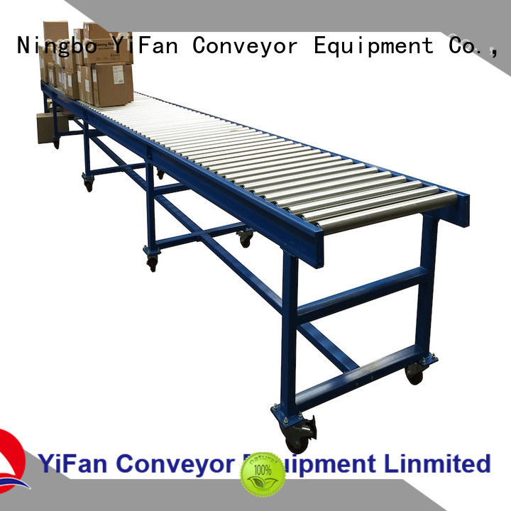 YiFan gravity roller conveyor suppliers from China for carton transfer