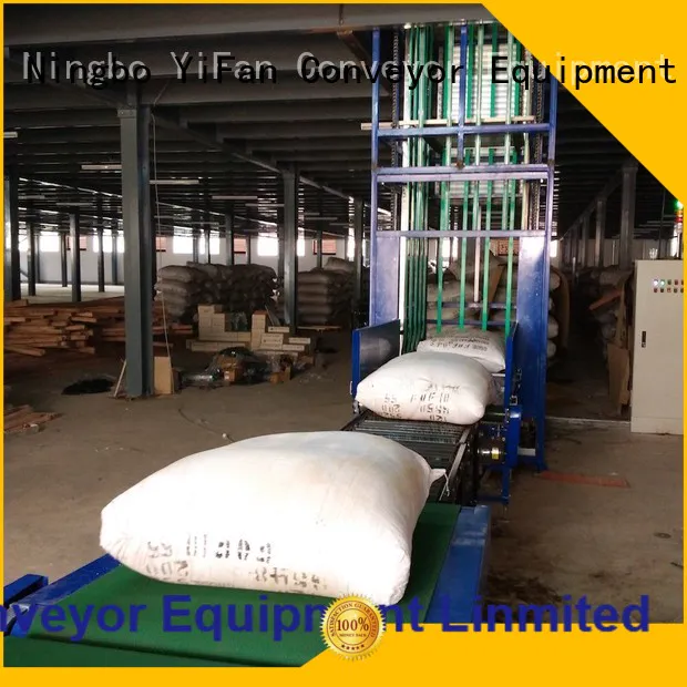 YiFan conveyor vertical lift conveyor systems for warehouse