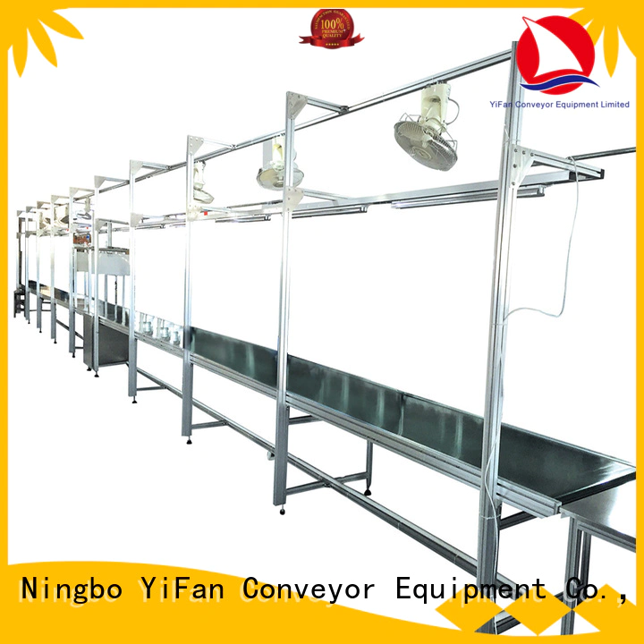 2019 new designed belt conveyor steel with bottom price for daily chemical industry