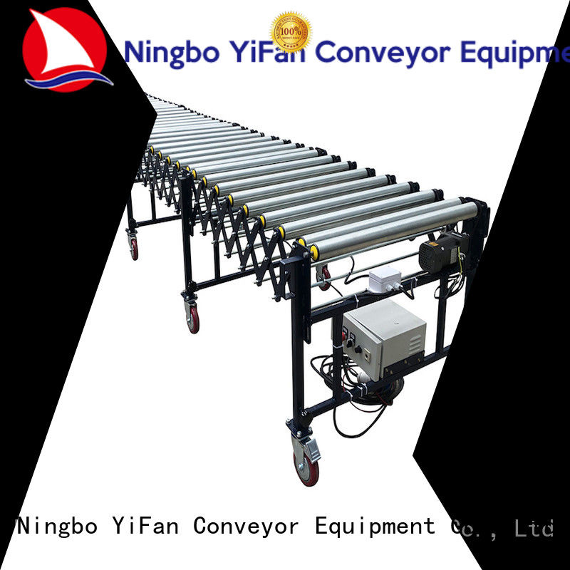 YiFan flexible motorized roller conveyor quick transaction for workshop