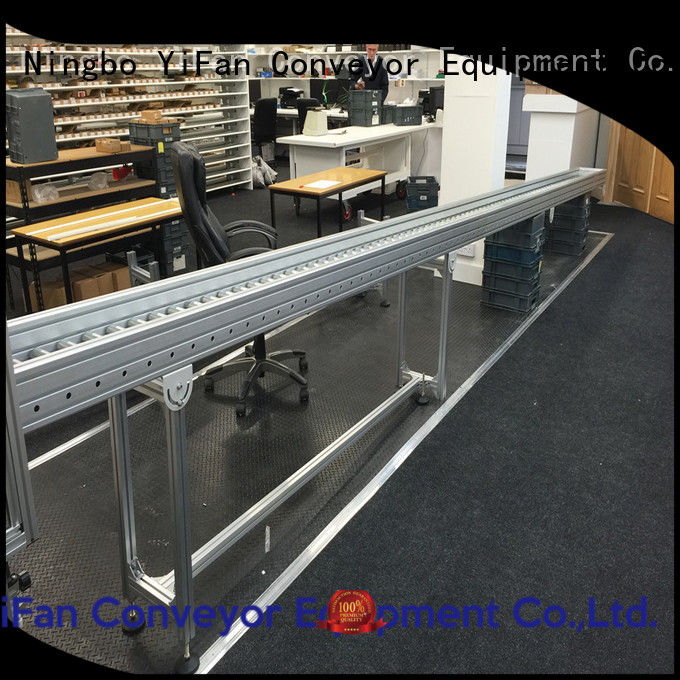 YiFan roller gravity roller conveyor manufacturer for warehouse