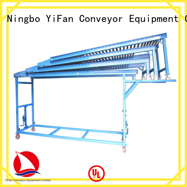 YiFan high performance gravity roller conveyor manufacturers great deal for workshop
