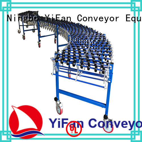 YiFan trustworthy wheel conveyor competitive price for warehouse